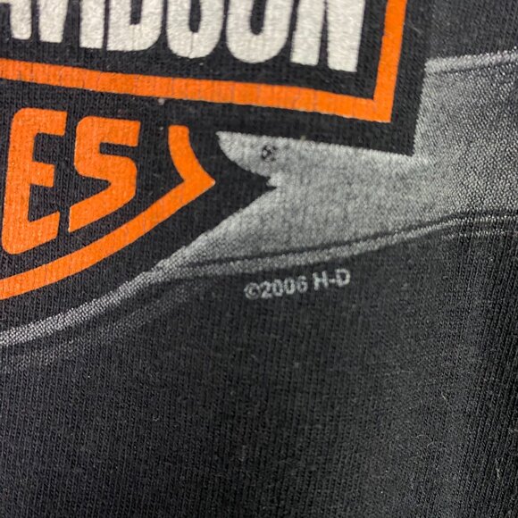 Harley Davidson 2006 T Shirt Men's XL Fits like Large Arrowhead Peoria Made USA - Picture 3 of 10